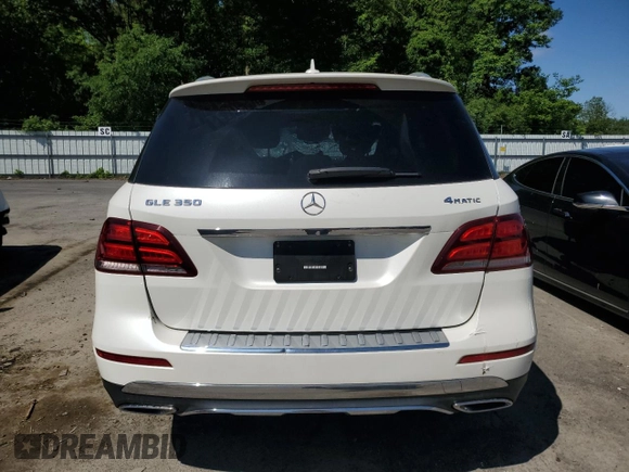 2018 Mercedes-Benz GLE 350 with VIN 4JGDA5HB3JB150235, listed as a Copart auction lot 57277985 with Not provided miles and Salvage title. Bid and sale history available at DreamBid. Image 6.