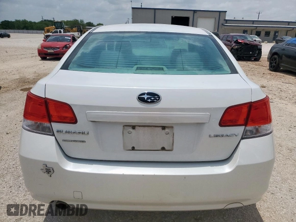 2010 Subaru Legacy Premium All-Weather Anniversary with VIN 4S3BMCG64A3216894, listed as a Copart auction lot 59358625 with 91,995 mi miles and Salvage title. Bid and sale history available at DreamBid. Image 6.