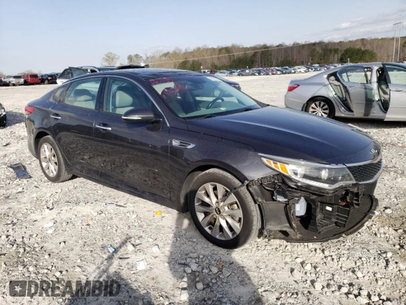 2017 Kia Optima EX with VIN 5XXGU4L34HG143236, listed as a Copart auction lot 49282095 with 152,818 mi miles and Salvage Title. Bid and sale history available at carsss.com. Image 4.