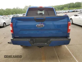 2018 Ford F-150 XL with VIN 1FTEW1E54JFE73767, listed as a Copart auction lot 55252775 with 65,755 mi miles and Salvage title. Bid and sale history available at DreamBid. Image 6.