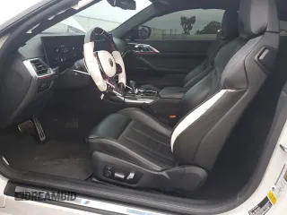 2024 BMW M4 Competition with VIN WBS33AZ00RCP72242, listed as a Copart auction lot 43477715 with 7,561 mi miles and Salvage Title. Bid and sale history available at carsss.com. Image 7.