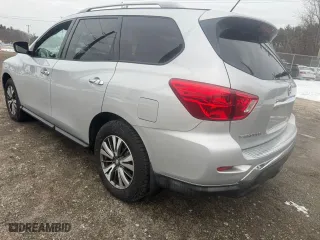 2018 Nissan Pathfinder SL with VIN 5N1DR2MM6JC608990, listed as a Copart auction lot 88999715 with 76,438 mi miles and Clean Title. Bid and sale history available at carsss.com. Image 3.