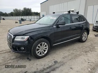 2013 Audi Q5 Premium with VIN WA1CFAFP2DA094432, listed as a Copart auction lot 41794495 with 0 mi miles and Salvage Title. Bid and sale history available at carsss.com. Image 1.