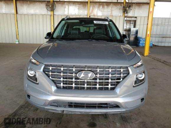 2022 Hyundai Venue SEL with VIN KMHRC8A36NU181204, listed as a Copart auction lot 58923985 with 40,300 mi miles and Salvage title. Bid and sale history available at DreamBid. Image 5.