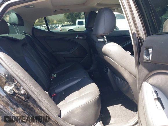 2015 Kia Optima SX Turbo with VIN 5XXGR4A66FG368012, listed as a IAAI auction lot 42281255 with 133,809 mi miles and . Bid and sale history available at DreamBid. Image 8.