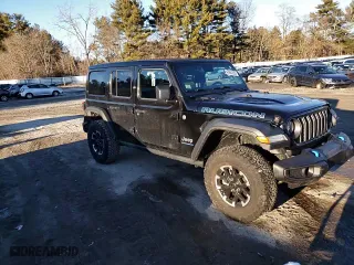 2024 Jeep Wrangler 4xe Rubicon with VIN 1C4RJXR60RW189196, listed as a Copart auction lot 43851335 with 2,337 mi miles and Salvage Title. Bid and sale history available at carsss.com. Image 13.