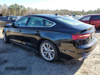 2021 Audi A5 Sportback Premium with VIN WAUABCF58MA006581, listed as a Copart auction lot 40503953 with 25,577 mi miles. Bid and sale history available at carsss.com. Image 2.