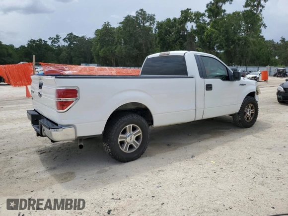 2009 Ford F-150 XL with VIN 1FTRF12W89KB56933, listed as a Copart auction lot 61101415 with 189,462 mi miles and Salvage title. Bid and sale history available at DreamBid. Image 3.