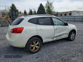 2009 Nissan Rogue S with VIN JN8AS58V89W446746, listed as a Copart auction lot 55469725 with 193,607 mi miles and Salvage Title. Bid and sale history available at carsss.com. Image 3.