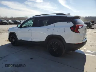 2024 GMC Terrain SLT z VIN 3GKALPEG7RL393252, wystawiony jako Copart lot #49613645 z przebiegiem 12 646 mil mil oraz Szkoda całkowita • Salvage title. Historia ofert i sprzedaży dostępna na DreamBid. Obrazek 2.