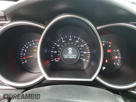 2014 Kia Optima EX with VIN 5XXGN4A79EG329448, listed as a Copart auction lot 50991095 with 103,879 mi miles and Salvage Title. Bid and sale history available at carsss.com. Image 9.