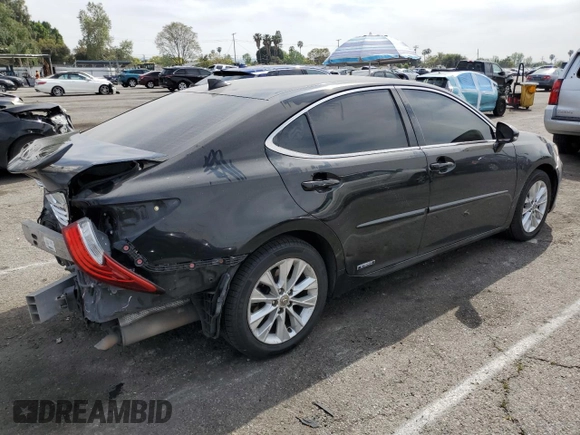 2015 Lexus ES 300h with VIN JTHBW1GG8F2093622, listed as a Copart auction lot 53394155 with 161,149 mi miles and Salvage title. Bid and sale history available at DreamBid. Image 3.