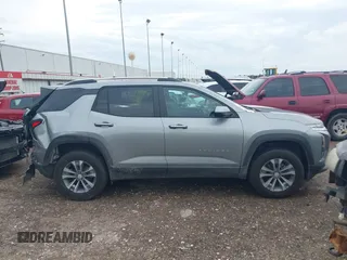 2025 Chevrolet Equinox FWD LT with VIN 3GNAXHEG4SL167463, listed as a IAAI auction lot 42494601 with 16,543 mi miles and . Bid and sale history available at DreamBid. Image 13.