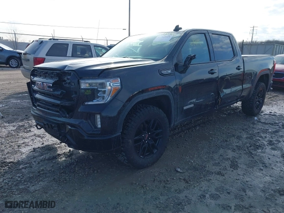2020 GMC Sierra 1500 Elevation with VIN 1GTU9CED7LZ112265, listed as a IAAI auction lot 41763419 with 56,411 mi miles. Bid and sale history available at carsss.com. Image 18.