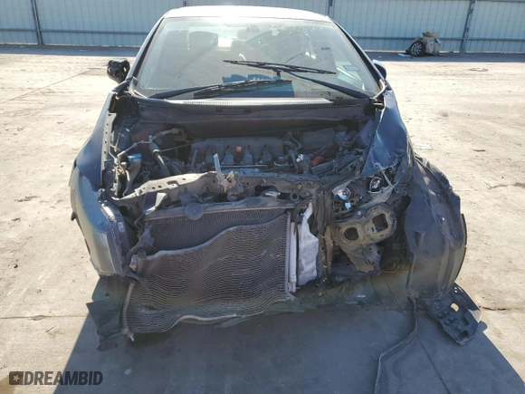 2015 Honda Civic Sedan LX with VIN 2HGFB2F52FH545173, listed as a Copart auction lot 86155844 with 0 mi miles and Salvage Title. Bid and sale history available at carsss.com. Image 5.