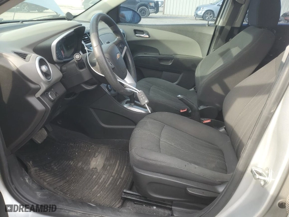 2017 Chevrolet Sonic LT with VIN 1G1JD5SHXH4127991, listed as a Copart auction lot 47087085 with 116,918 mi miles and Salvage Title. Bid and sale history available at carsss.com. Image 7.
