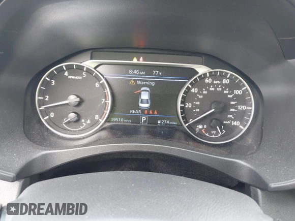 2024 Nissan Altima SR with VIN 1N4BL4CV1RN424324, listed as a IAAI auction lot 42080315 with 19,510 mi miles and . Bid and sale history available at DreamBid. Image 15.