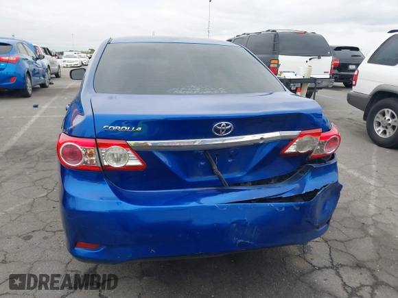 2013 Toyota Corolla L with VIN 5YFBU4EE8DP166741, listed as a IAAI auction lot 41896115 with 154,011 mi miles. Bid and sale history available at carsss.com. Image 16.