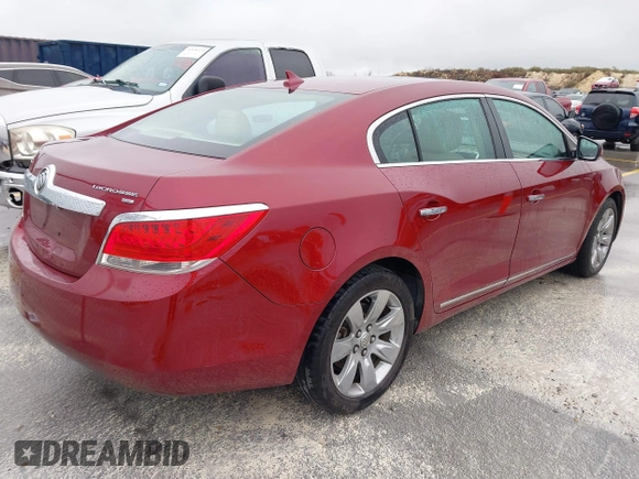 2010 Buick LaCrosse CXL with VIN 1G4GC5EG9AF170652, listed as a IAAI auction lot 41530096 with 189,485 mi miles. Bid and sale history available at carsss.com. Image 4.