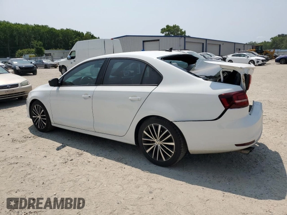 2016 Volkswagen Jetta Sport with VIN 3VWD17AJ7GM242724, listed as a Copart auction lot 59656145 with 116,959 mi miles and Salvage title. Bid and sale history available at DreamBid. Image 2.