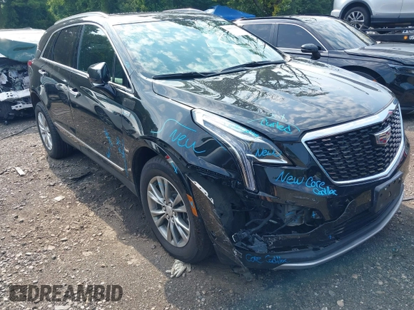 2022 Cadillac XT5 AWD Premium Luxury with VIN 1GYKNDRS9NZ153897, listed as a IAAI auction lot 39837633 with 81,342 mi miles and . Bid and sale history available at DreamBid. Image 6.