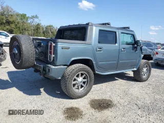 2007 Hummer H2 SUT with VIN 5GRGN22U87H100434, listed as a Copart auction lot 44107995 with 164,089 mi miles and Salvage Title. Bid and sale history available at carsss.com. Image 3.