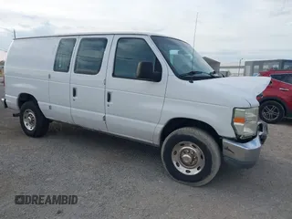 2010 Ford Econoline Cargo Commercial with VIN 1FTNE2EL3ADA76750, listed as a IAAI auction lot 41383269 with 178,457 mi miles and . Bid and sale history available at DreamBid. Image 1.