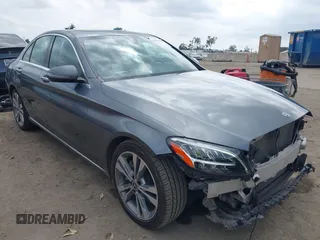 2019 Mercedes-Benz C 300 with VIN 55SWF8DB7KU312371, listed as a IAAI auction lot 42053369 with 62,767 mi miles and . Bid and sale history available at DreamBid. Image 1.
