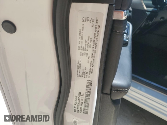 2022 Jeep Grand Cherokee Overland с VIN 1C4RJHDG0N8540256, выставлен на аукционе Copart как лот 57701365 с пробегом 61 045 миль миль и Чистый • Clean title. История ставок и продаж доступна на DreamBid. Изображение 14.