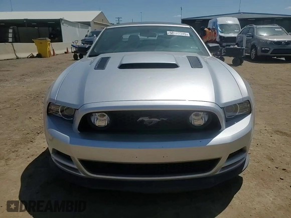 2014 Ford Mustang V6 with VIN 1ZVBP8EM1E5267136, listed as a Copart auction lot 58243345 with 62,751 mi miles and Salvage title. Bid and sale history available at DreamBid. Image 13.