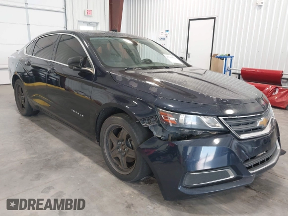 2015 Chevrolet Impala LS with VIN 2G11Z5SL8F9206849, listed as a IAAI auction lot 42760689 with 156,520 mi miles and . Bid and sale history available at DreamBid. Image 1.