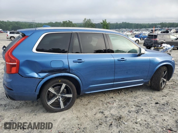 2018 Volvo XC90 R-Design with VIN YV4102KMXJ1337185, listed as a Copart auction lot 54086505 with 106,608 mi miles and Salvage Title. Bid and sale history available at DreamBid. Image 3.