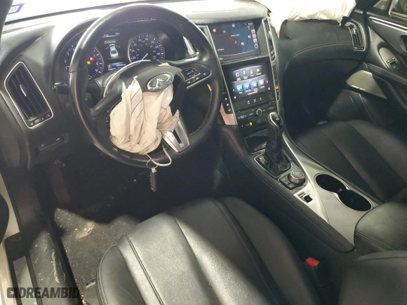 2017 Infiniti Q60 3.0t Premium with VIN JN1EV7EK1HM363005, listed as a Copart auction lot 51238115 with 98,929 mi miles and Salvage Title. Bid and sale history available at carsss.com. Image 8.