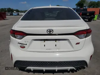 2020 Toyota Corolla SE with VIN JTDS4RCE7LJ031088, listed as a Copart auction lot 55450795 with 148,455 mi miles and Clean Title. Bid and sale history available at DreamBid. Image 6.