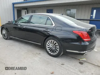 2018 Genesis G90 5.0L Ultimate with VIN KMHG54JH2JU049329, listed as a Copart auction lot 83400934 with 40,781 mi miles and Clean Title. Bid and sale history available at carsss.com. Image 2.