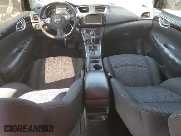 2019 Nissan Sentra SV with VIN 3N1AB7AP7KY416142, listed as a Copart auction lot 49225615 with 82,438 mi miles and Salvage Title. Bid and sale history available at DreamBid. Image 8.