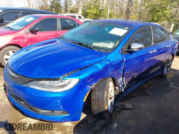 2015 Chrysler 200 S with VIN 1C3CCCBB9FN629079, listed as a IAAI auction lot 41767914 with 132,991 mi miles. Bid and sale history available at carsss.com. Image 17.