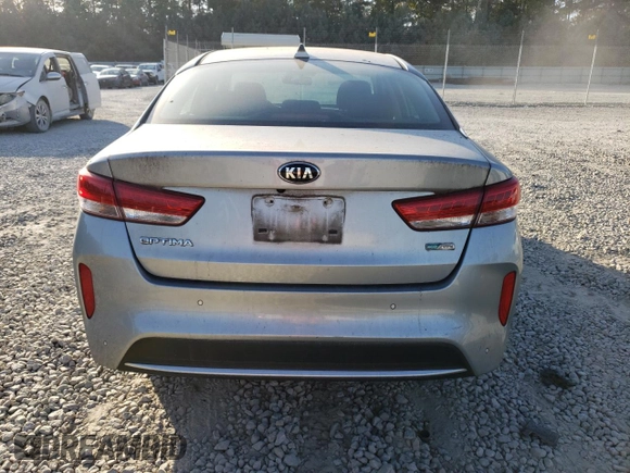 2017 Kia Optima Hybrid with VIN KNAGT4LC6H5004505, listed as a Copart auction lot 78180894 with 49,553 mi miles and Salvage Title. Bid and sale history available at carsss.com. Image 6.