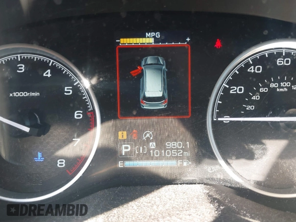 2019 Subaru Forester Premium with VIN JF2SKAEC2KH521416, listed as a IAAI auction lot 41392632 with 101,052 mi miles. Bid and sale history available at carsss.com. Image 7.