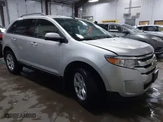 2014 Ford Edge SEL with VIN 2FMDK4JC6EBB65256, listed as a IAAI auction lot 41599734 with 117,552 mi miles. Bid and sale history available at carsss.com. Image 1.