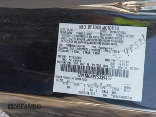 2007 Ford Mustang Deluxe с VIN 1ZVFT80N975339457, выставлен на аукционе IAAI как лот 42080705 с пробегом 174 771 миль миль и . История ставок и продаж доступна на DreamBid. Изображение 9.