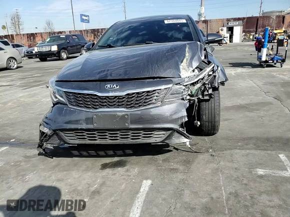 2019 Kia Optima LX with VIN 5XXGT4L30KG318253, listed as a Copart auction lot 47388045 with 50,506 mi miles and Salvage Title. Bid and sale history available at carsss.com. Image 11.