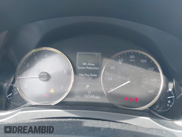 2018 Lexus IS 300 with VIN JTHBA1D29J5075810, listed as a IAAI auction lot 42144220 with 92,540 mi miles and . Bid and sale history available at DreamBid. Image 7.