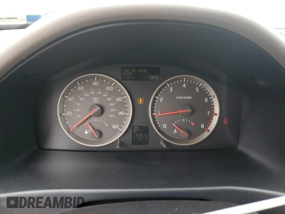 2005 Volvo S40 with VIN YV1MS682752096140, listed as a Copart auction lot 53335395 with 53,514 mi miles and Clean Title. Bid and sale history available at carsss.com. Image 9.