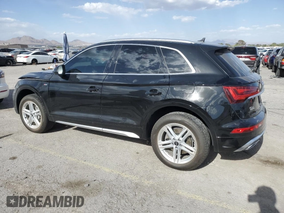 2024 Audi Q5 S line Premium with VIN WA1G2AFY2R2079310, listed as a Copart auction lot 56993615 with 4,484 mi miles and Salvage title. Bid and sale history available at DreamBid. Image 2.