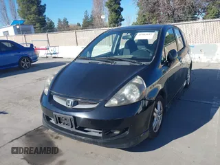 2007 Honda Fit Sport with VIN JHMGD37697S046406, listed as a IAAI auction lot 41302012 with 230,318 mi miles. Bid and sale history available at carsss.com. Image 6.