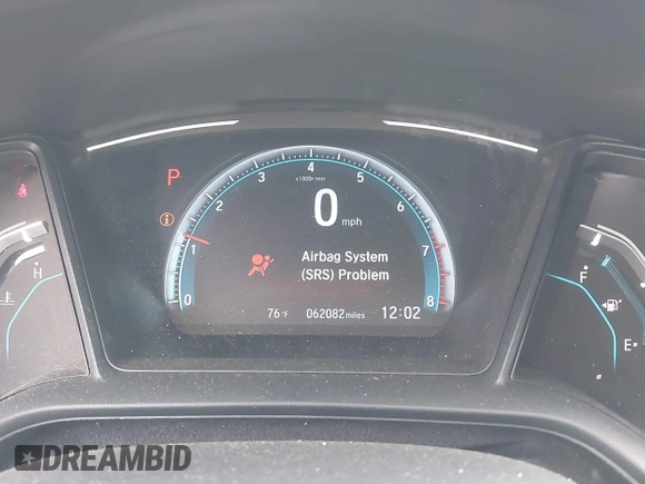 2020 Honda Civic LX z VIN 2HGFC2F60LH596396, wystawiony jako IAAI lot #42354812 z przebiegiem 62 082 mil mil oraz . Historia ofert i sprzedaży dostępna na DreamBid. Obrazek 15.