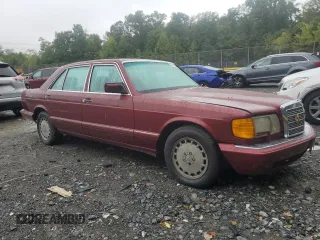 1986 Mercedes-Benz 420 with VIN WDBCA35D7GA275231, listed as a Copart auction lot 68381924 with 239,977 mi miles and Clean Title. Bid and sale history available at carsss.com. Image 4.
