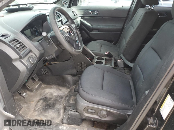 2016 Ford Utility Police Interceptor with VIN 1FM5K8AR9GGD05120, listed as a Copart auction lot 89334145 with 0 mi miles and Clean Title. Bid and sale history available at carsss.com. Image 7.