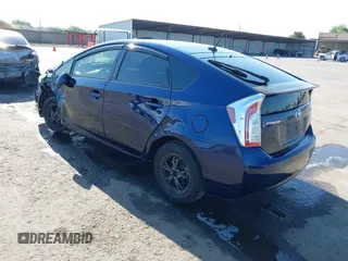 2012 Toyota Prius One with VIN JTDKN3DU5C1611777, listed as a IAAI auction lot 42173349 with 213,636 mi miles and . Bid and sale history available at DreamBid. Image 3.